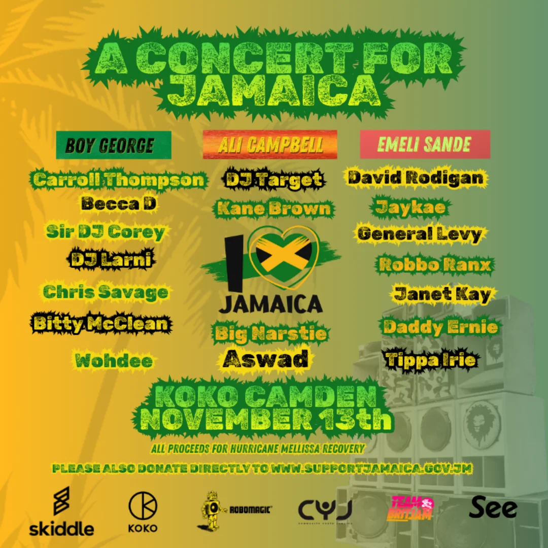 Rob Hallet Reggae Legends Concert