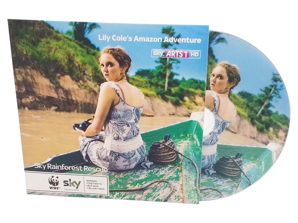 DVD in card sleeve Lily Cole