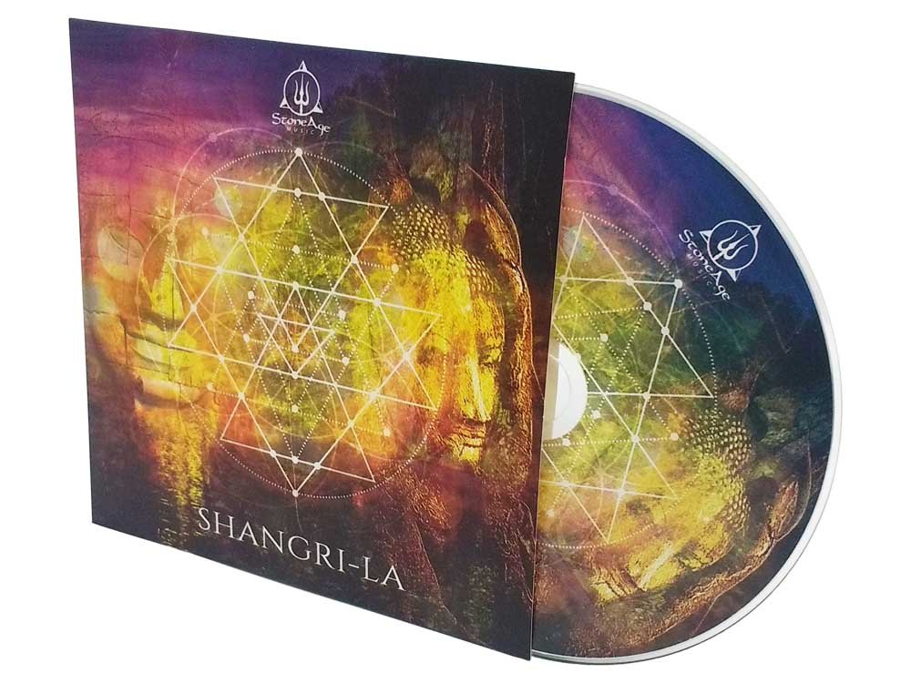 CD wallet 2 panel printed