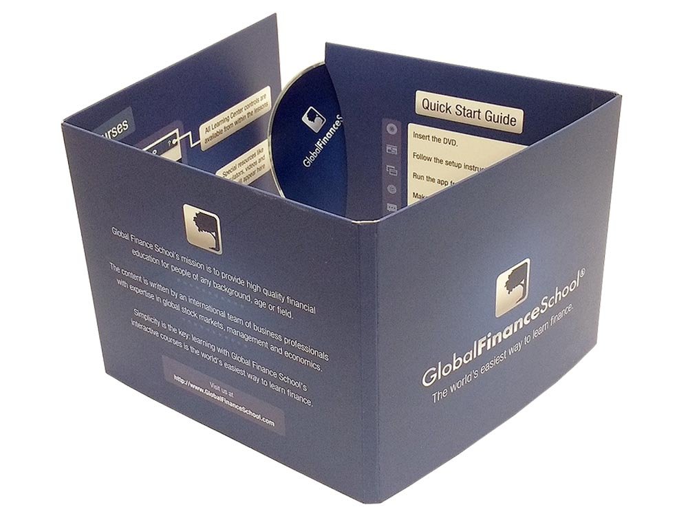 8 panel printed card wallets & digifiles with 1 pocket